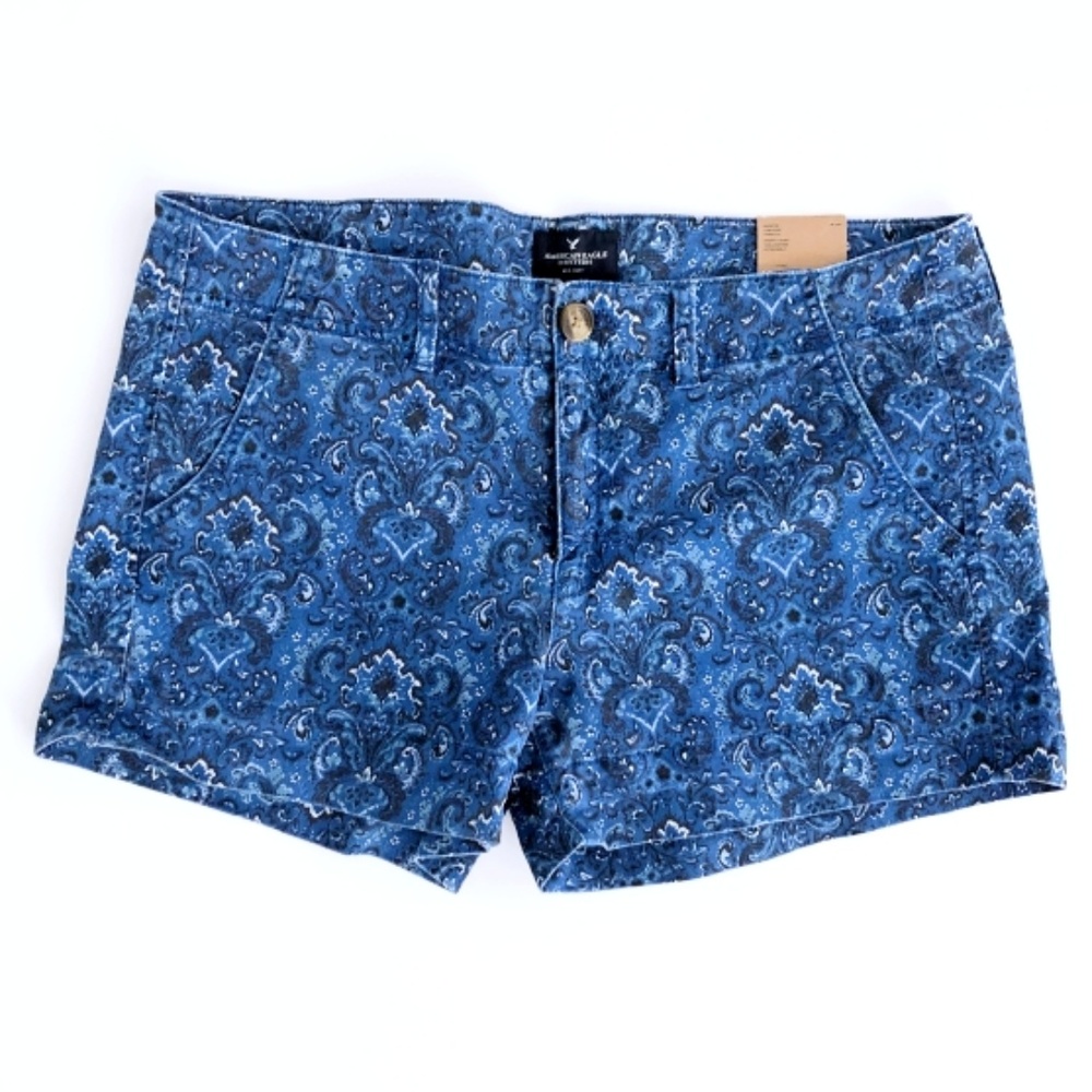 American Eagle Paisley Women's Shorts 12 NWT